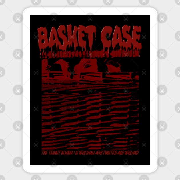 Basket Case, Classic Horror, (Version 1) Magnet by The Dark Vestiary